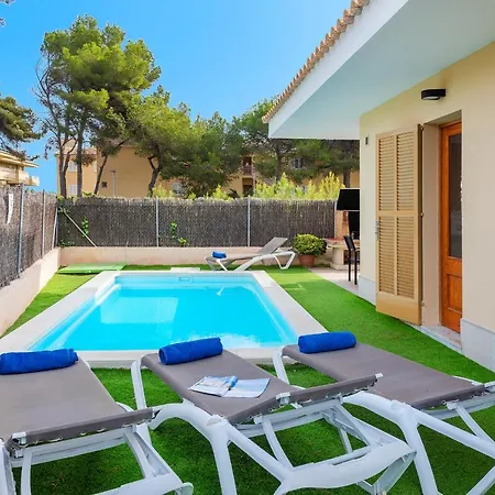 Villa Cladera In Playa De Muro Private Pool